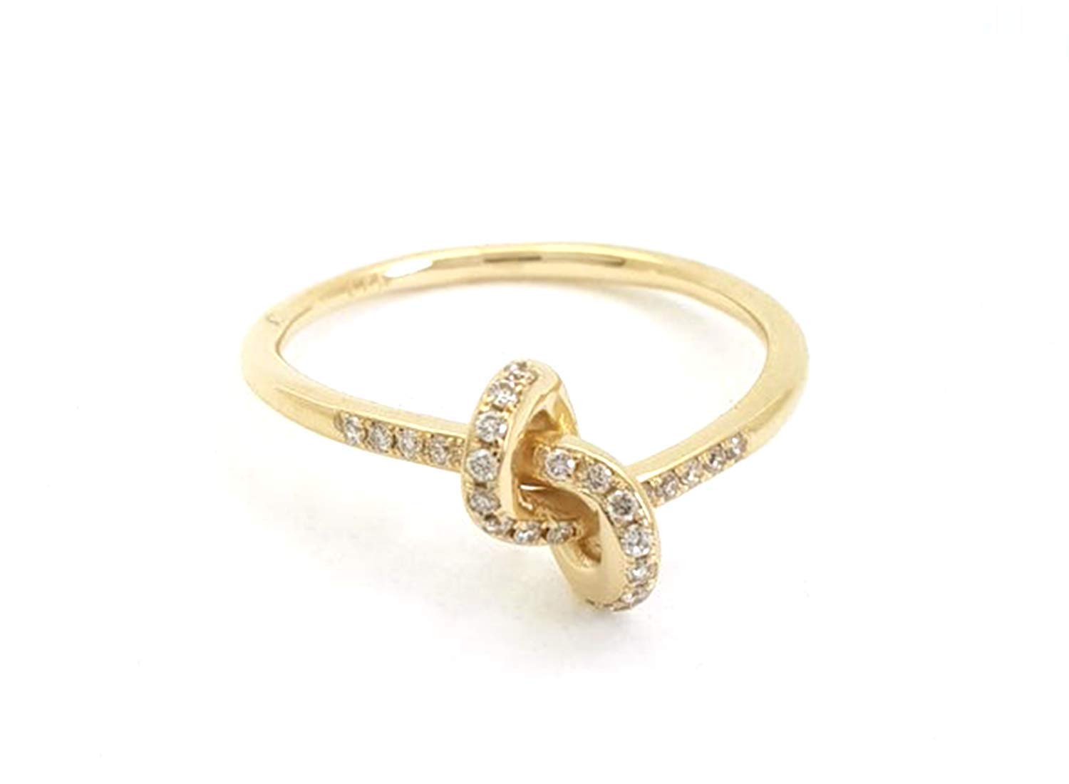 diamond knot ring