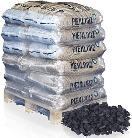 Paligo Steinkohle Erbsenkohle Schmiede Brenn Heiz Nuss Kohle Fein 8 25mm 25kg X 12 Sack 300kg 1 Palette Anmag Amazon De Garten