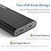 GETIHU Power Bank 20000mAh Portable Charger High-Speed Charging 2 USB Ports Battery Pack Mobile Charger Powerbank with Flashlight for iPhone X 8 7 6s 6 Plus Samsung iPad Tablet Cell Phone