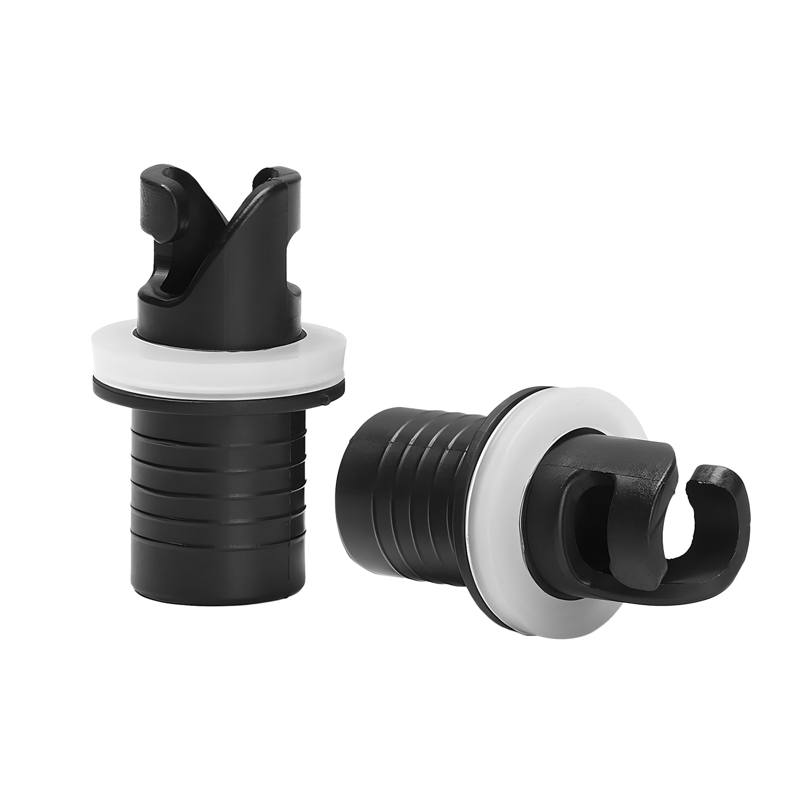 ONEBOOM 2 PCS SUP Pump Adapter, 1.97 inch Inflatable Pump Adaptors, Pump Adapter for Inflatables, Outdoor Paddle Board Pump Adaptor, Leakproof Kayak Air Valve Adapter