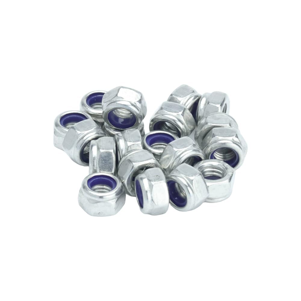M10 (10mm) Nyloc Nut (Type-T) A2 Stainless Steel (Pack of 10)