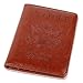 GDTK Leather Passport Holder Cover Case RFID Blocking Travel Wallet (Brown)