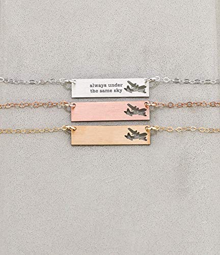 Air Force Necklace - Deployment Gift Ideas for Family
