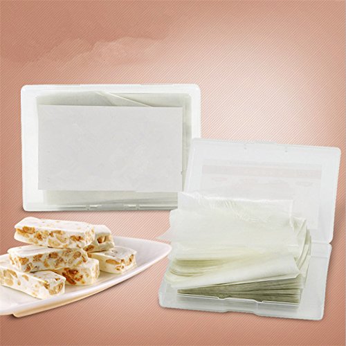 PANMLY Candy and Chocolate Making - Glutinous Rice Paper, 2.56x3.15 Inches(6.5x8 cm) (800 Sheets)