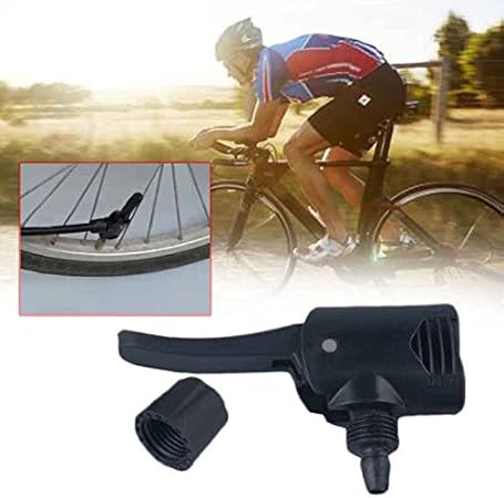 Beautyrain 1Pcs Bicycle Pump Nozzle Hose Adapter Dual Head Pumping 