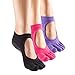 toesox Womens Bella Full Toe 3-Pack