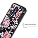 LG K30 Phone Case, LG Phoenix Plus Case, LG Premier Pro LTE Case, LG Harmony 2 Case, LG K10 2018 Case, OEAGO Hybrid Shockproof Drop Protection Impact Rugged Heavy Duty Dual Layer Armor Case, Floral