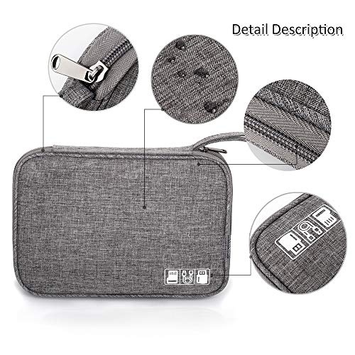 image for LIANTRAL Electronic Organizer Travel Cable Organizer Bag, Portable Ele