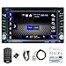 CATUO Double Din Stereo 2017 New UI Win CE Operation System with Bluetooth/DVD/Radio/USB/TF/AUX 6.2 inch HD Touch Screen with GPS Navigation Rear view Camera Supported