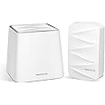 Meshforce M3 Mesh WiFi System, Mesh Routers for Wireless Internet, Gigabit WiFi Router Replacement-Up to 3,000 sq.ft Whole Home Coverage(1 WiFi Point & 1 Dot)