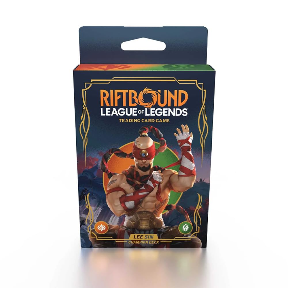 Riftbound: League of Legends TCG Origins Champion Deck: Lee Sin