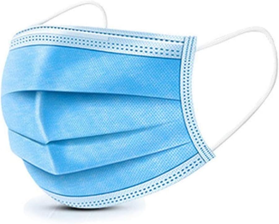 Taihelian 3 Ply Medical Surgical Face Masks Individually Wrapped Disposable Earloop Dust Mist Fume Mask,10 pcs/20 pcs/50 pcs/100 pcs