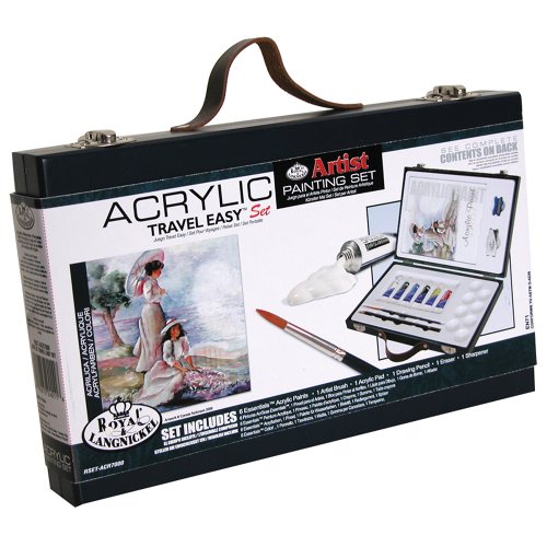 Royal Brush and Langnickel Acrylic Painting Travel Easy Art Set