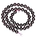 1 Strand Adabele Natural Garnet Dark Red Healing Gemstone 8mm Round Loose Beads Gem Stone Spacer (44-47pcs) for Jewelry Craft Making GY8-8