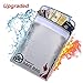 Fireproof Document Bag - 2020 Upgraded Waterproof Money Pouch Envelope with Zipper - Fire Safe Document Bag for Ipad, Cash, Documents, Jewelry and Passport (1 Pack)
