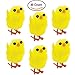 48 Miniature Chenille Baby Chicks for Easter or Arts and Crafts
