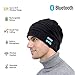 Wireless Bluetooth Beanie,Unisex Outdoor Sport Knit Hat with Stereo Speakers & Microphone