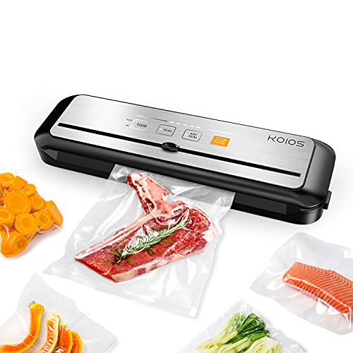 KOIOS Vacuum Sealer Machine, 85Kpa Automatic Food Sealer for Food
