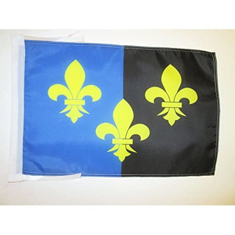 AZ FLAG - Monmouthshire county Flag - 18'' x 12'' - 100% Polyester Monmouthshire - Walles Small Banner with Two Cords - Fade Resistant - Vivid Colors - 18x12 in - 45x30 Cm — image 1