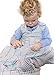 Merino Kids Organic Cotton Baby Sleep Bag for Babies 0-2 Years, Mulberry