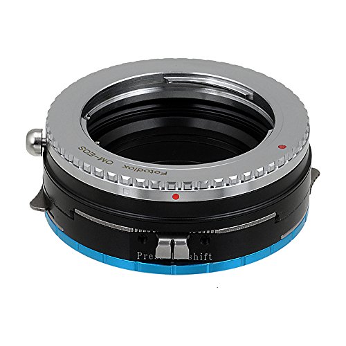 Fotodiox Pro Lens Mount Shift Adapter - Olympus Zuiko (OM) 35mm SLR Lens to X-Series Mirrorless Camera