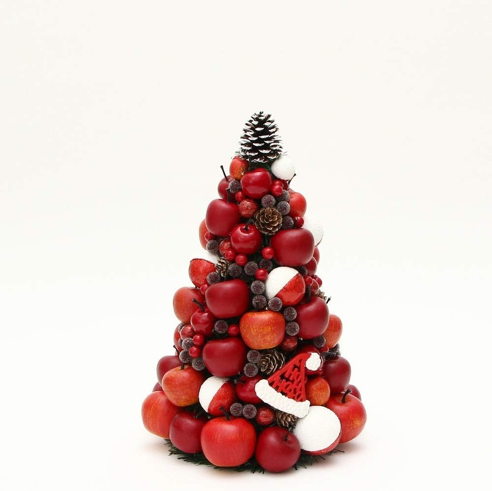 Amazon Co Jp アフタヌーンティー リビング Afternoontea Living クリスマスツリーs Ledライト付き レッド ホーム キッチン