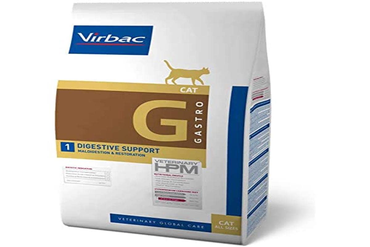 Virbac Veterinary HPM Cat Digestive Support Food 3 kg Bag, Size S
