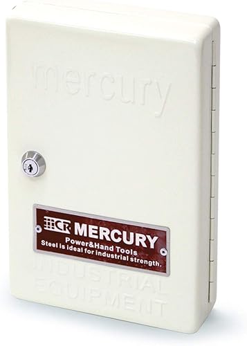 Amazon マーキュリー Mercury キーボックス おしゃれ キーキャビネット 壁掛け 屋外 室内 鍵付き Keystone キーストーン 鍵 入れ カギ 収納 かわいい 24個 大容量 シューズ バッグ