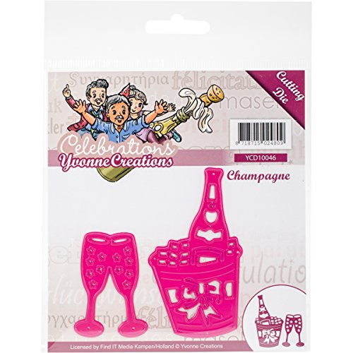 Find It Trading YCD10046 Yvonne Creations Celebrations Die-Champagne