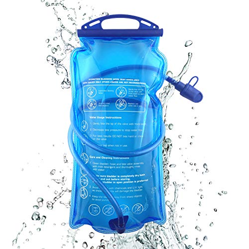 JOYHILL Hydration Bladder, 3L Water Bladder, 3 Liter Large Opening Water Reservoir, Leak Proof