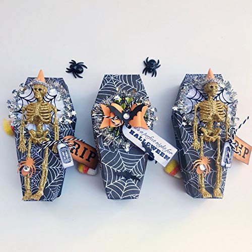 Halloween Favor Boxes, Halloween Coffin Box Handmade