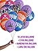 VERSAINSECT Game Party Supplies, Birthday Balloons, Bracelets, Cupcake Toppers (20 Balloons)