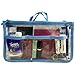 Clear Handbag Organizer See Through Cosmetic Badget Insert Purse Organiser Transparent Travel Pouch Shaving Toiletry Bag Liner with handle