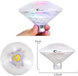 Caxmtu Floating LED Pool Light Ball 7 Color Modes IP67 AA Battery view 9