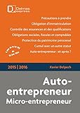 Auto-entrepreneur 2015/2016 - 3e éd. (Delmas Express) by 