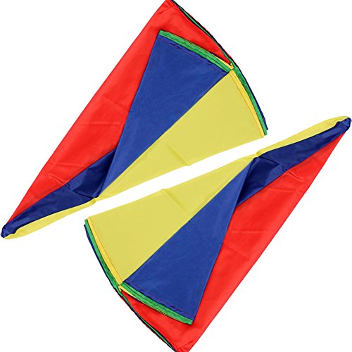 image for Oun Nana Play Parachute for Kids 6 Foot with 8 Reinforced Handles & St