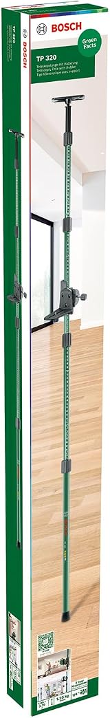 Bosch TP 320 Telescopic Rod Adjustable 106-320 cm with Brackets view 2
