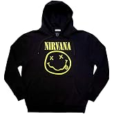 Nirvana Yellow Grunge Face Pullover Hoodie