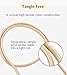 iPhone Charger, Kabel Leader 3Pcs 3ft/6ft/10ft Durable Nylon Braided Lightning Cord to USB Charging Cable for iPhone 7 7 Plus SE 6 6s 6 Plus 5 5s iPad 4 Mini Air iPod Nano 7 iPod Touch 5(Gold)