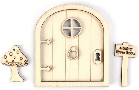 Amazon Asmgroup ミニチュア クリスマス 6ピース 3d 木製 妖精 ガーデン ドア クリスマス Diy 絵画 装飾 キッズ 誕生日 ギフト 年会 パーティー 用品 2 インテリア オンライン通販
