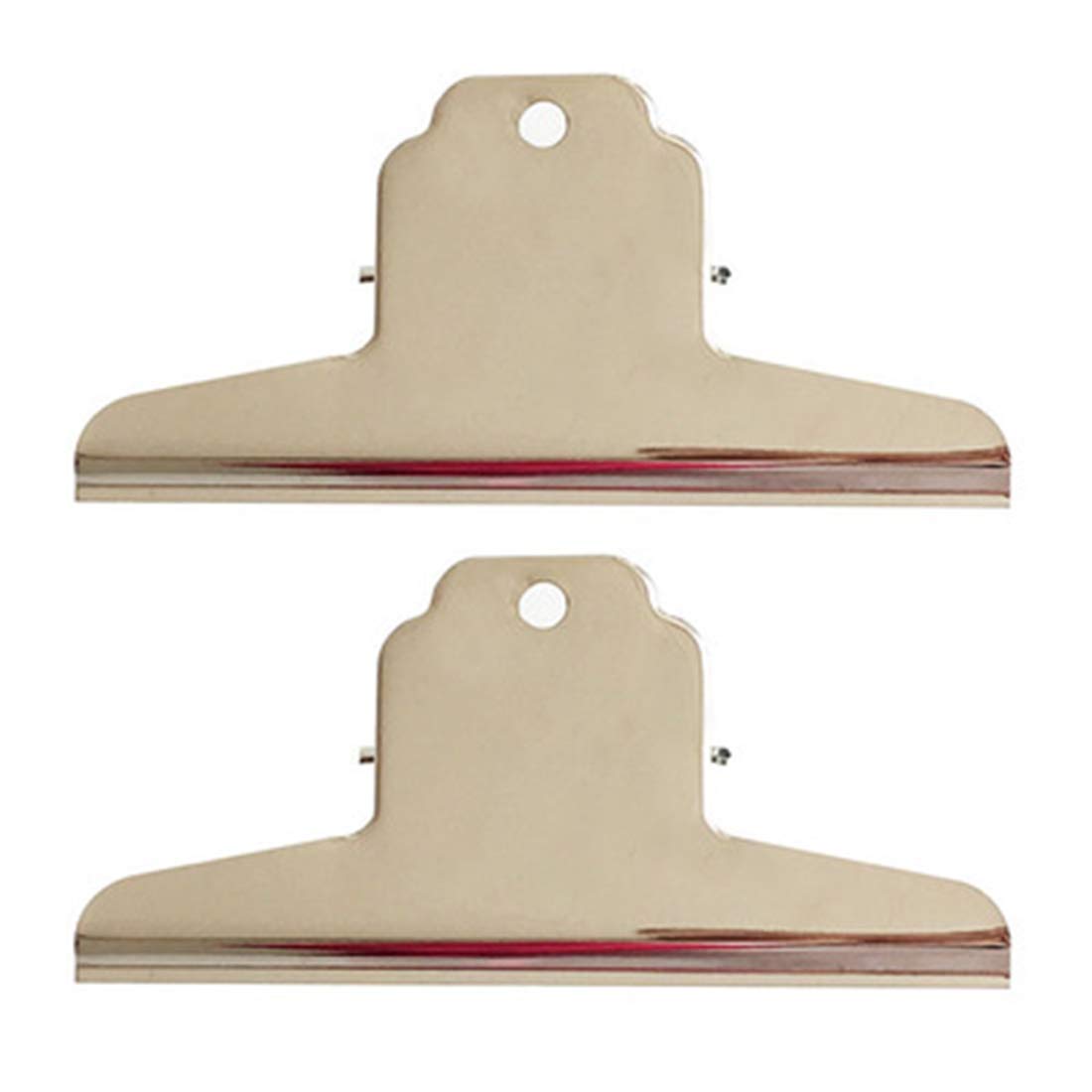 JOMA E-Shop Metal Bulldog Clips, 6.3 Inches 16cm, Pack of 2 (Silver)