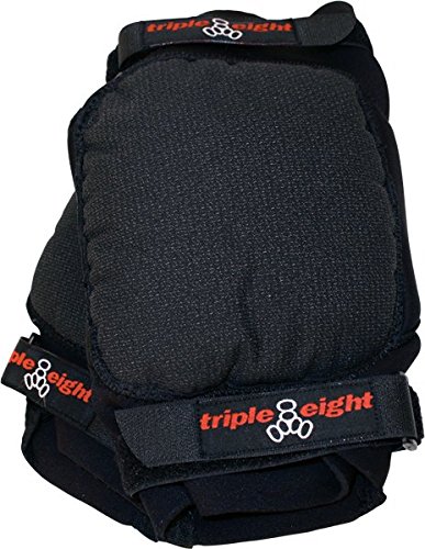 Triple 8 Second Skin Knee Pads (Black, Medium)