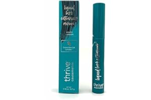 ANTAKY Thrive Mascara Liquid for Lash Extensions Mascara-Brynn Thick and slender,Waterproof and sweat resistant Black (10.7g/0.38 OZ)