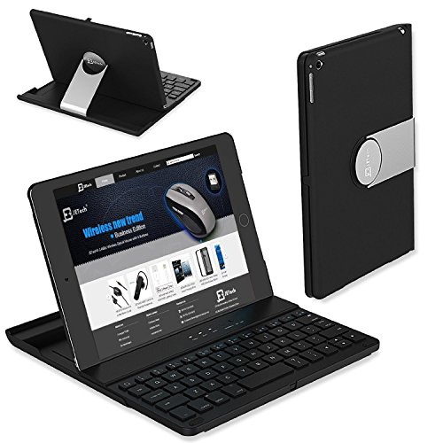 iPad Air 2 Keyboard, JETech Wireless Bluetooth Keyboard Case Import