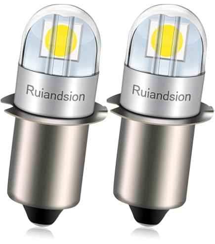 Dorcy 40-Lumen 4.5-6-Volt LED Replacement Bulb with 10-Year Lifespan, (41-1644) , Silver