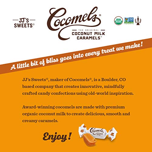 image for Cocomels Pumpkin Spice Coconut Milk Caramels, Snack Sized Pack, Organi