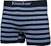 Knocker 6 Men's Seamless Boxer Briefs Underwear, Horizontal Strips, One Size