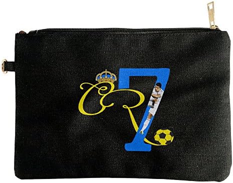 2016 Cr7 Real Madrid King CrownCanvas Pouch Bag Wristlet