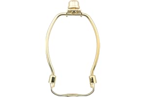 DGBRSM 5 Inch Lamp Harp Stand with Standard Saddle and Lamp Tip DIY Detachable Lighting Project Tool for Bedroom Living Room 