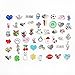 50 Pcs Mixed Random Floating Charms for Glass Living Memory Lockets Origami Owl Lockets DIY Wholesale Gold and Silve by Cinter.C